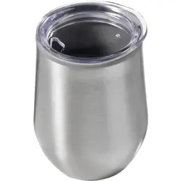 Serendipio Madison Stainless Steel & Plastic Double-Wall Tumbler Silver